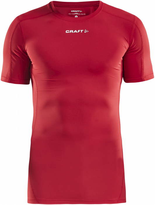 Craft - Short Sleeve Baselayer Adults - Rood & wit