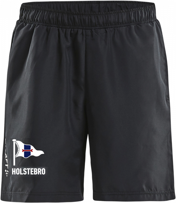 Craft - Holstebro Roklub Shorts Men - Black & white