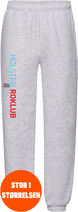 Fruit of the loom - Holstebro Roklub Classic Sweatpants Kids - Heather Grey